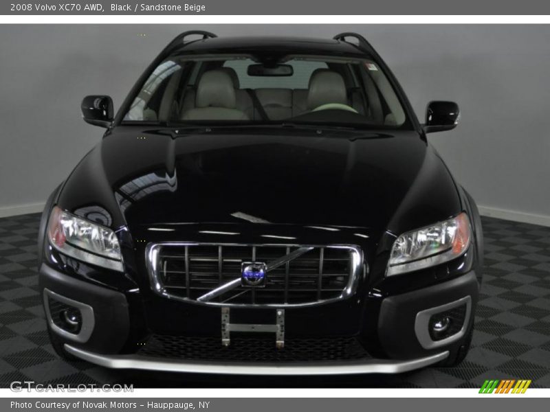 Black / Sandstone Beige 2008 Volvo XC70 AWD