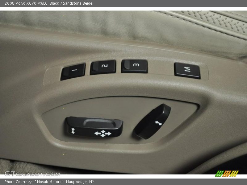 Black / Sandstone Beige 2008 Volvo XC70 AWD