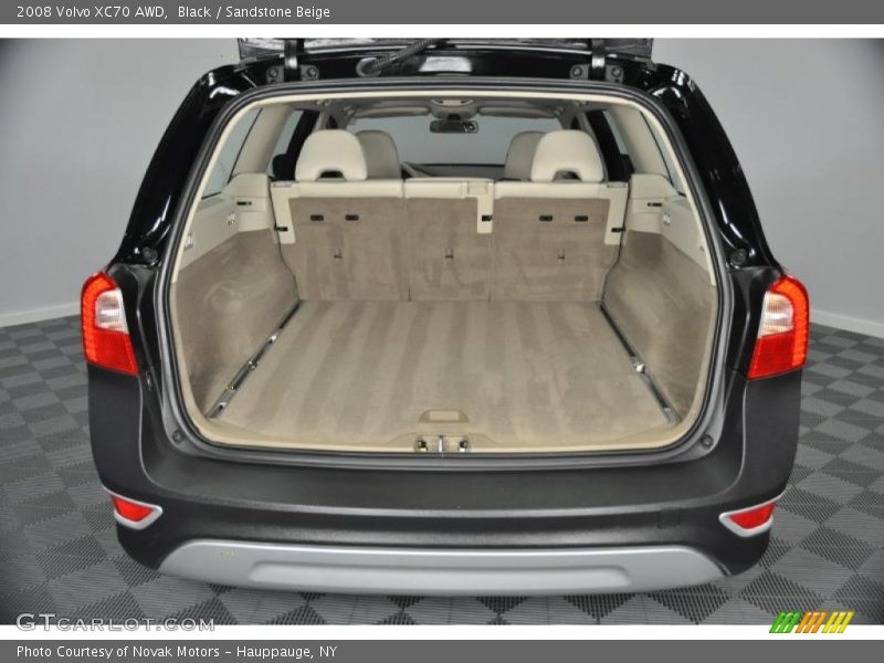 Black / Sandstone Beige 2008 Volvo XC70 AWD