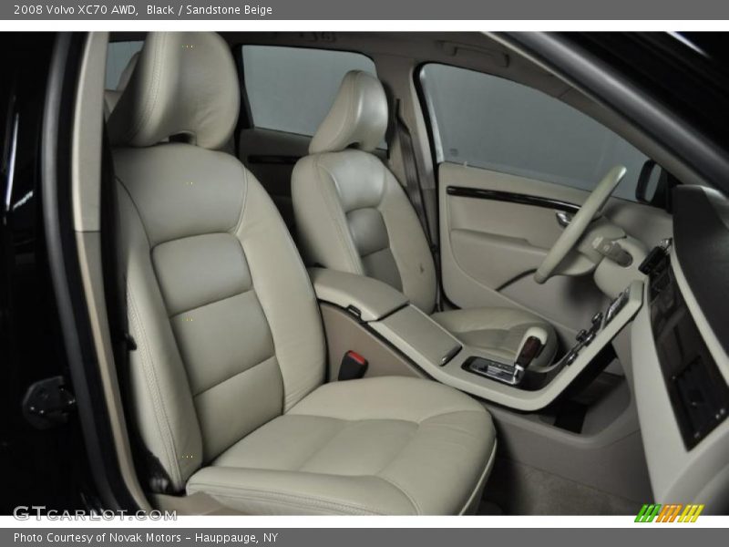 Black / Sandstone Beige 2008 Volvo XC70 AWD