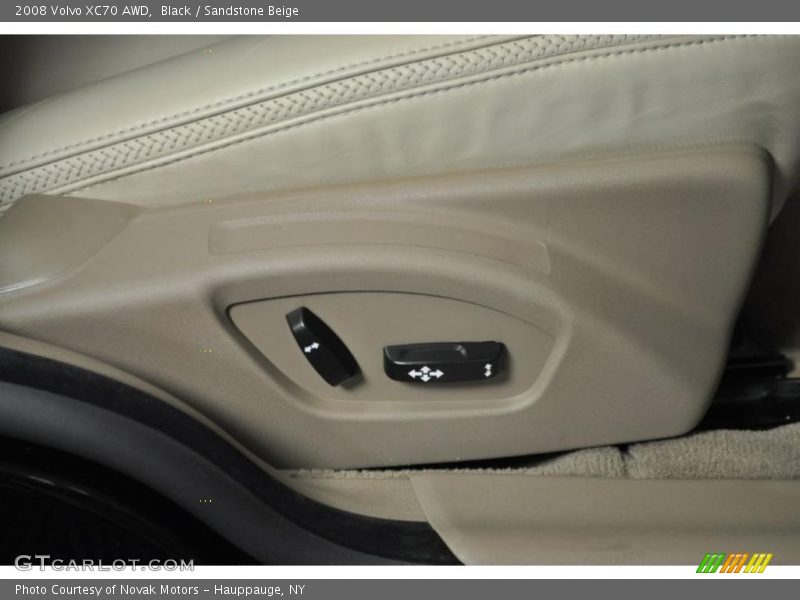Black / Sandstone Beige 2008 Volvo XC70 AWD