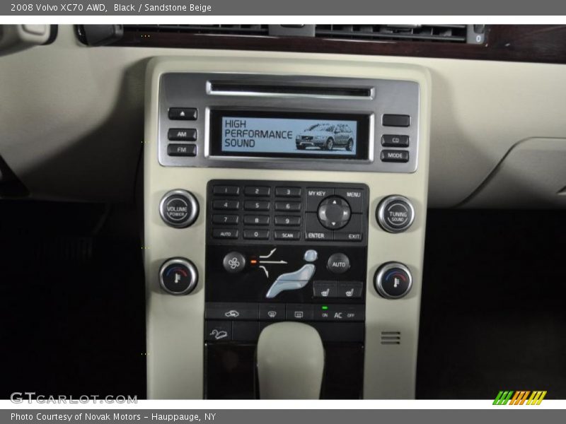 Black / Sandstone Beige 2008 Volvo XC70 AWD
