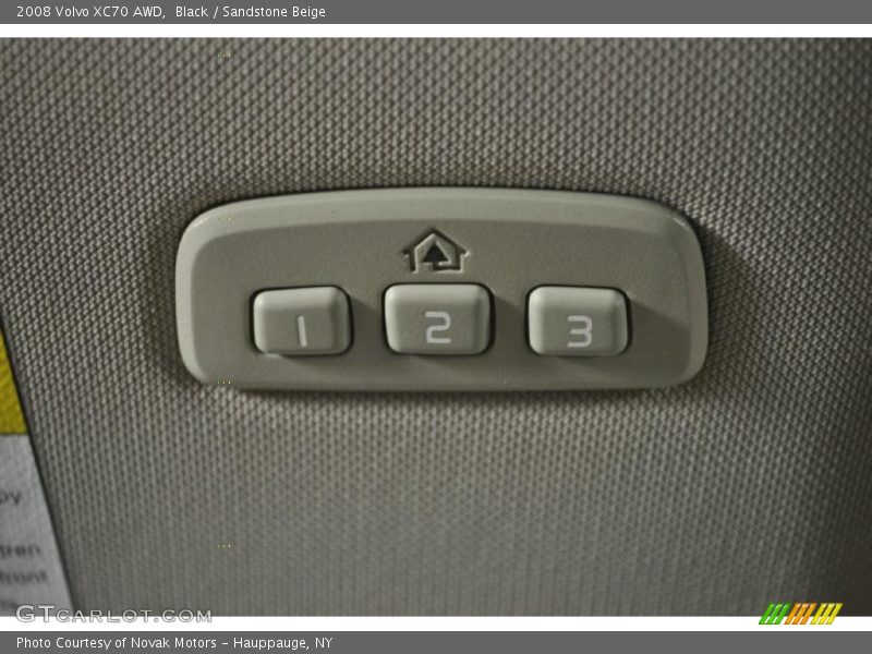 Black / Sandstone Beige 2008 Volvo XC70 AWD