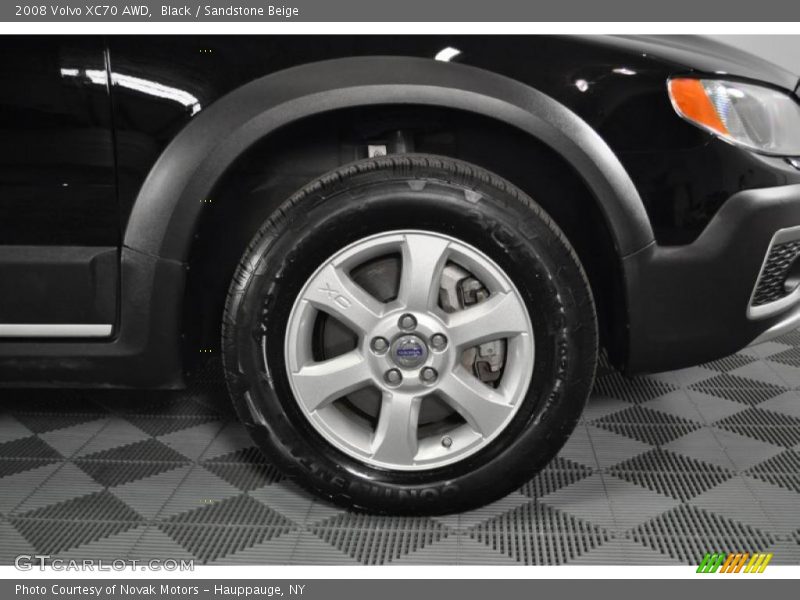 Black / Sandstone Beige 2008 Volvo XC70 AWD