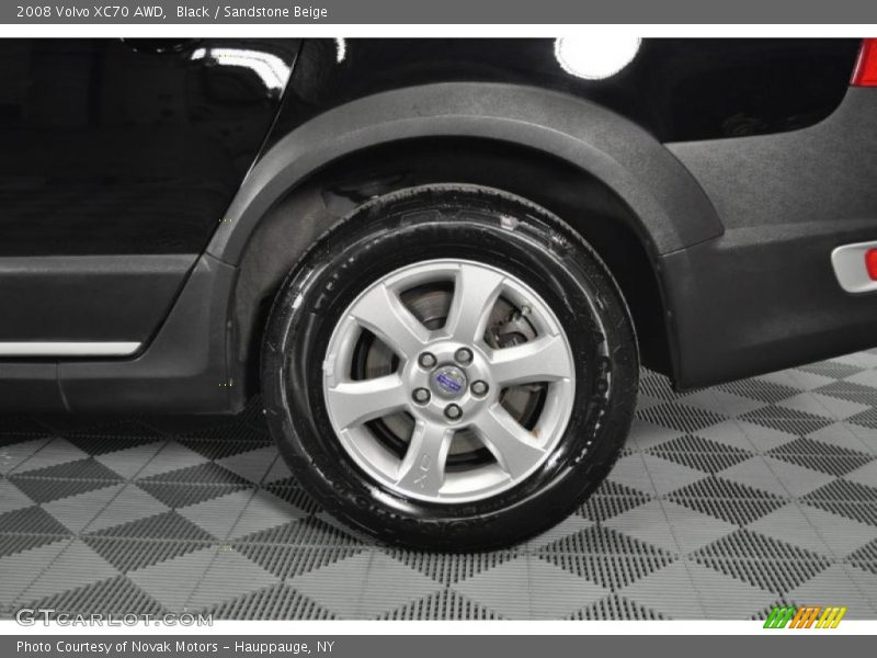 Black / Sandstone Beige 2008 Volvo XC70 AWD