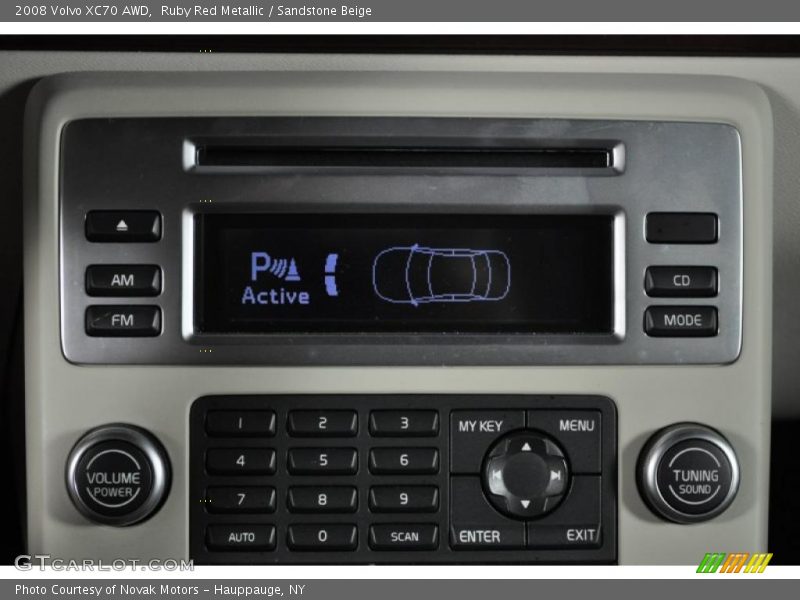 Ruby Red Metallic / Sandstone Beige 2008 Volvo XC70 AWD