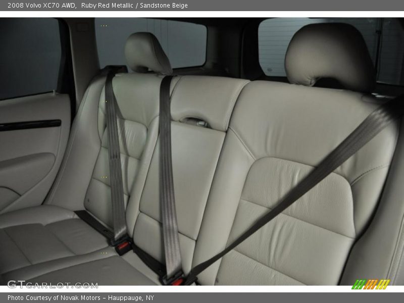Ruby Red Metallic / Sandstone Beige 2008 Volvo XC70 AWD