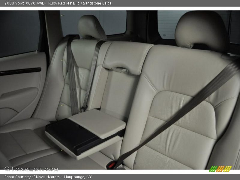 Ruby Red Metallic / Sandstone Beige 2008 Volvo XC70 AWD