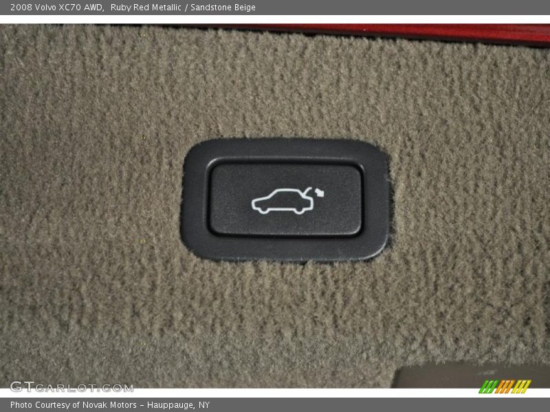 Ruby Red Metallic / Sandstone Beige 2008 Volvo XC70 AWD