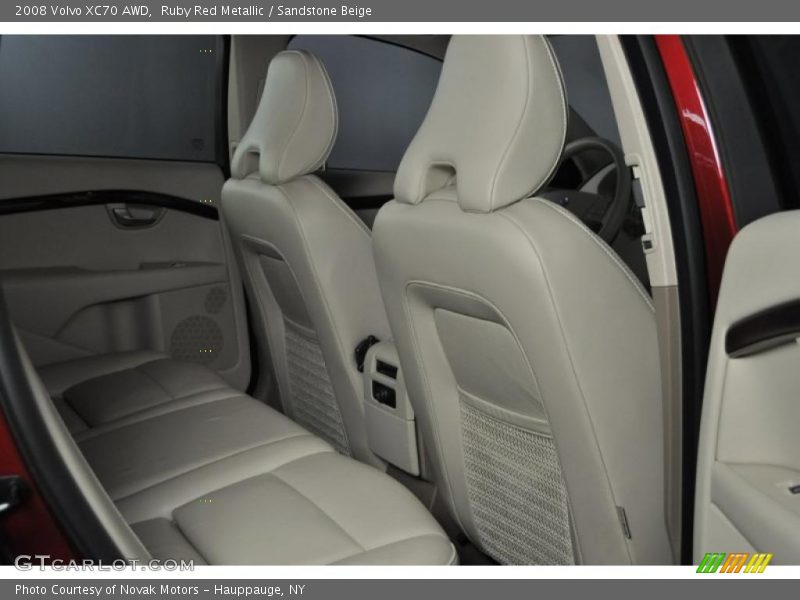 Ruby Red Metallic / Sandstone Beige 2008 Volvo XC70 AWD