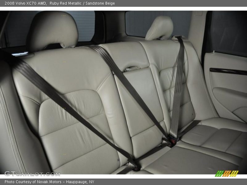Ruby Red Metallic / Sandstone Beige 2008 Volvo XC70 AWD