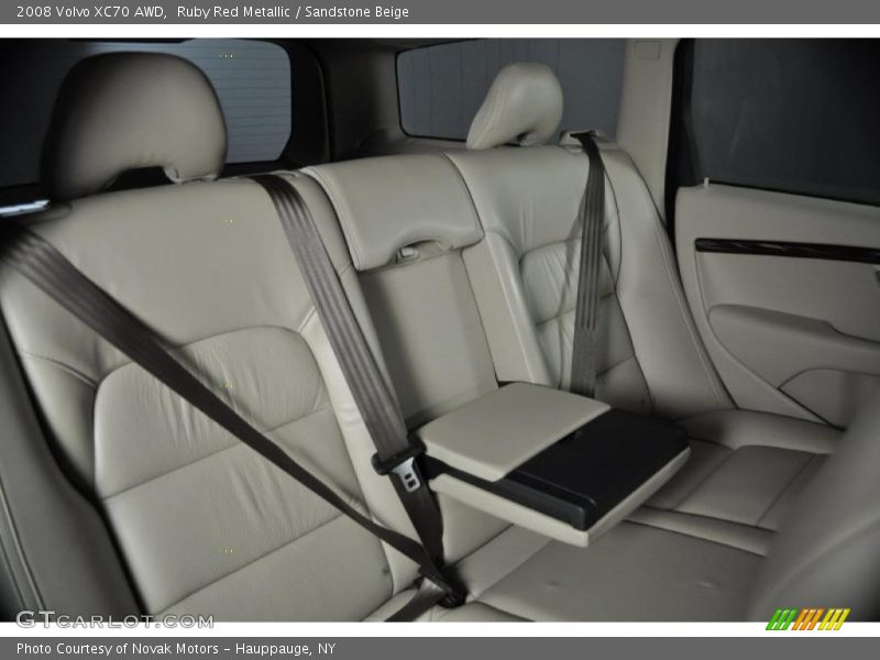 Ruby Red Metallic / Sandstone Beige 2008 Volvo XC70 AWD