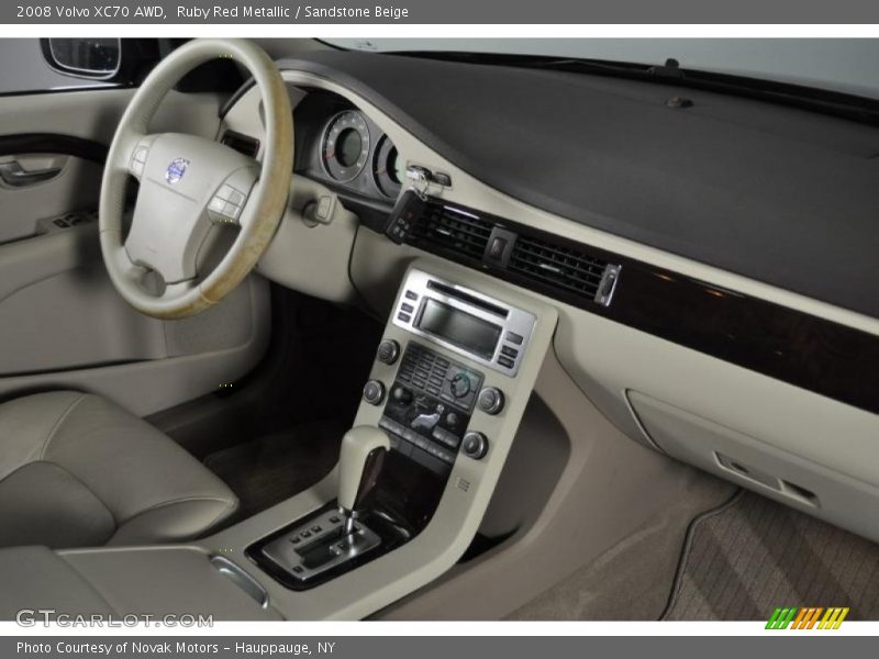 Ruby Red Metallic / Sandstone Beige 2008 Volvo XC70 AWD