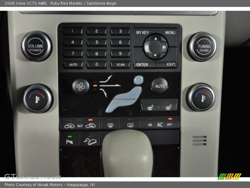 Ruby Red Metallic / Sandstone Beige 2008 Volvo XC70 AWD