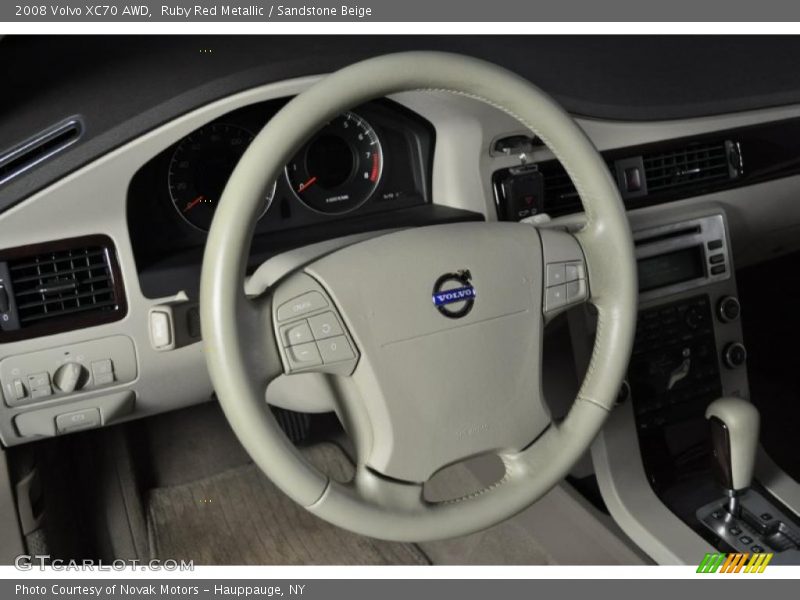 Ruby Red Metallic / Sandstone Beige 2008 Volvo XC70 AWD