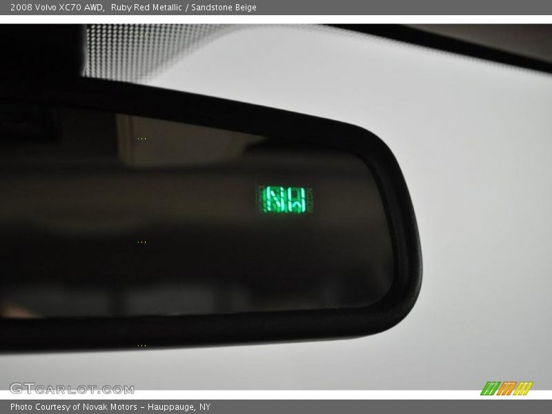 Ruby Red Metallic / Sandstone Beige 2008 Volvo XC70 AWD