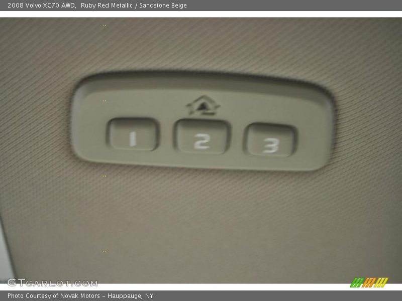 Ruby Red Metallic / Sandstone Beige 2008 Volvo XC70 AWD