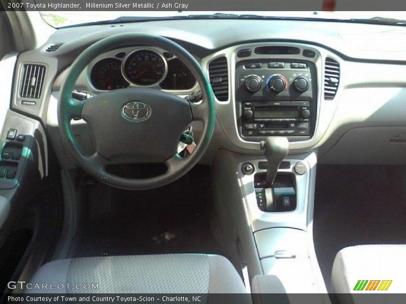 Millenium Silver Metallic / Ash Gray 2007 Toyota Highlander