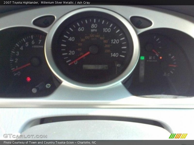 Millenium Silver Metallic / Ash Gray 2007 Toyota Highlander