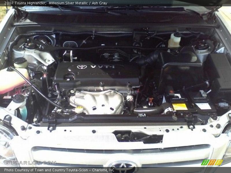 Millenium Silver Metallic / Ash Gray 2007 Toyota Highlander