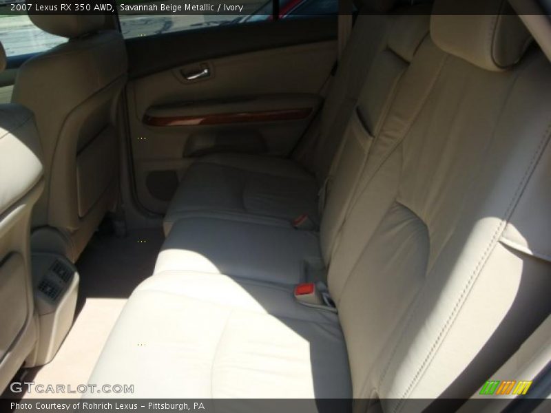 Savannah Beige Metallic / Ivory 2007 Lexus RX 350 AWD