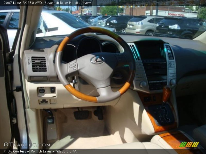 Savannah Beige Metallic / Ivory 2007 Lexus RX 350 AWD