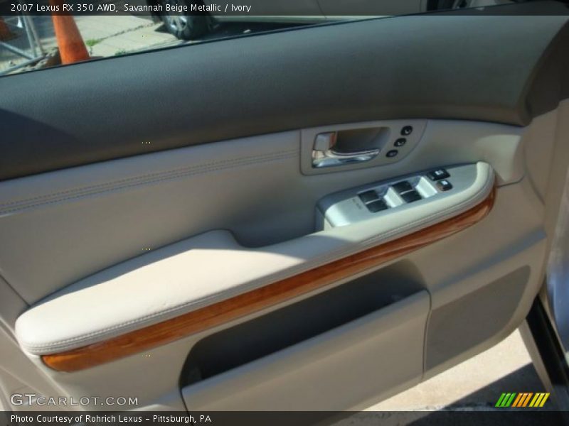Savannah Beige Metallic / Ivory 2007 Lexus RX 350 AWD