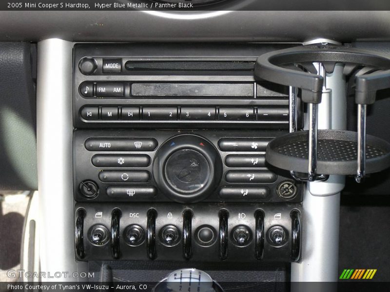 Hyper Blue Metallic / Panther Black 2005 Mini Cooper S Hardtop