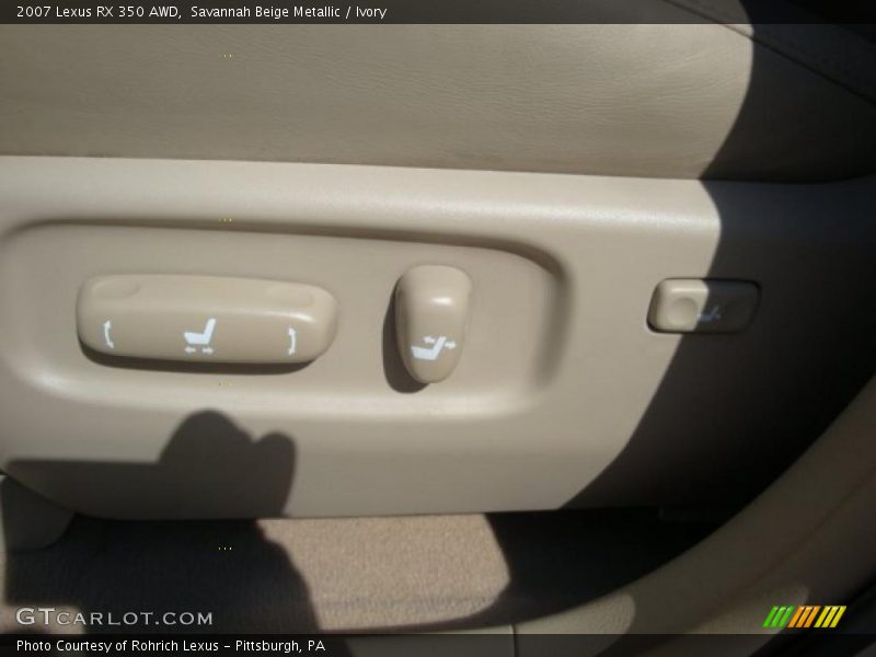 Savannah Beige Metallic / Ivory 2007 Lexus RX 350 AWD
