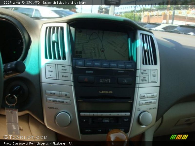 Savannah Beige Metallic / Ivory 2007 Lexus RX 350 AWD