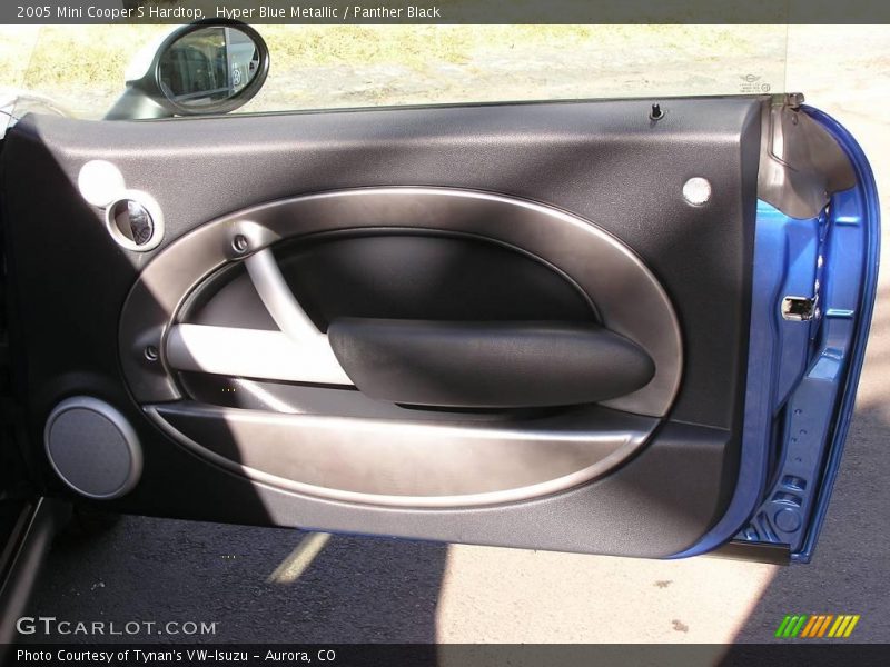 Hyper Blue Metallic / Panther Black 2005 Mini Cooper S Hardtop