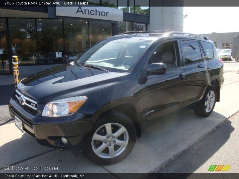 Black / Taupe 2006 Toyota RAV4 Limited 4WD