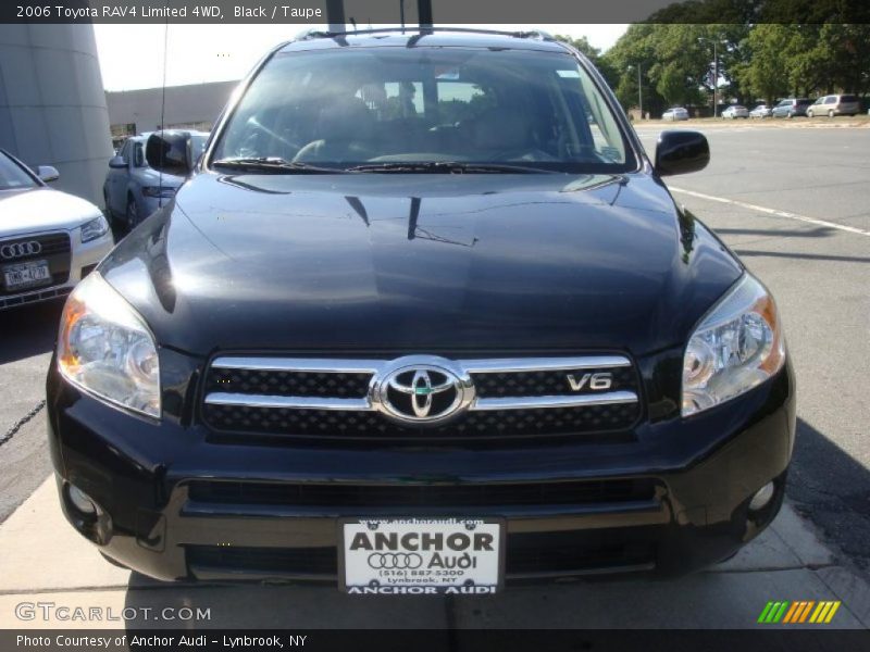 Black / Taupe 2006 Toyota RAV4 Limited 4WD