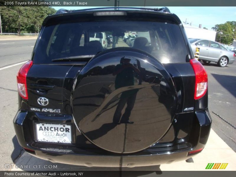 Black / Taupe 2006 Toyota RAV4 Limited 4WD