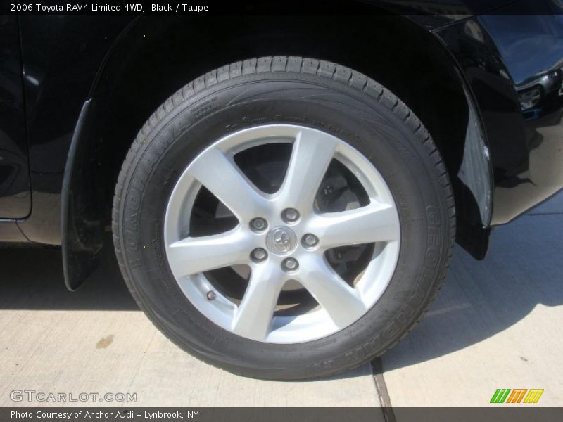 Black / Taupe 2006 Toyota RAV4 Limited 4WD