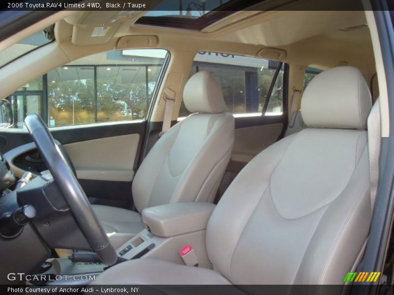 Black / Taupe 2006 Toyota RAV4 Limited 4WD