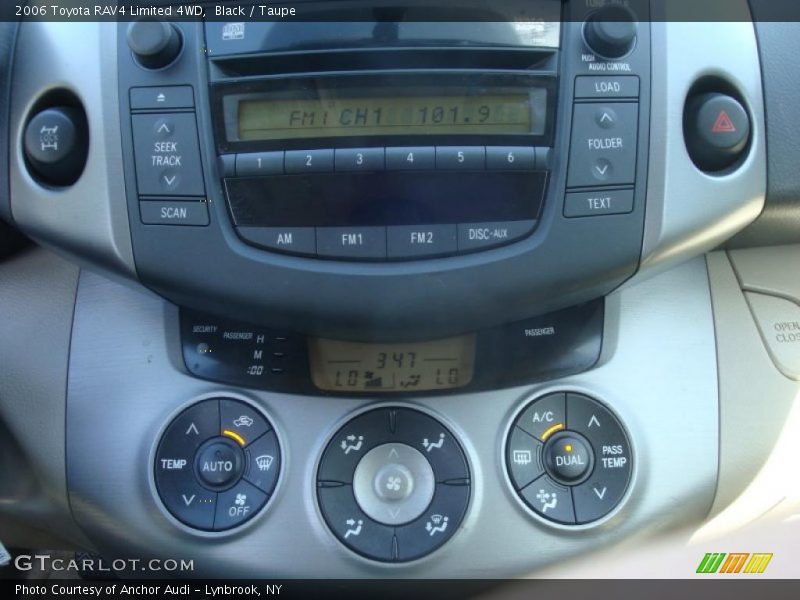 Black / Taupe 2006 Toyota RAV4 Limited 4WD