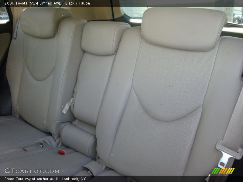 Black / Taupe 2006 Toyota RAV4 Limited 4WD
