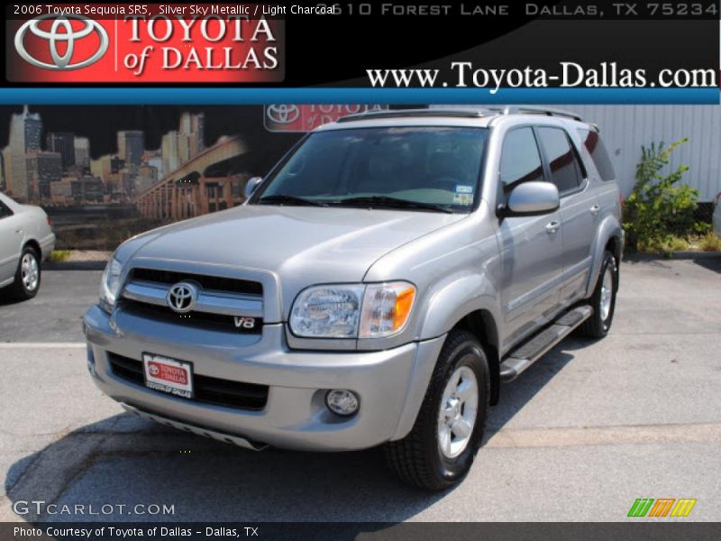 Silver Sky Metallic / Light Charcoal 2006 Toyota Sequoia SR5