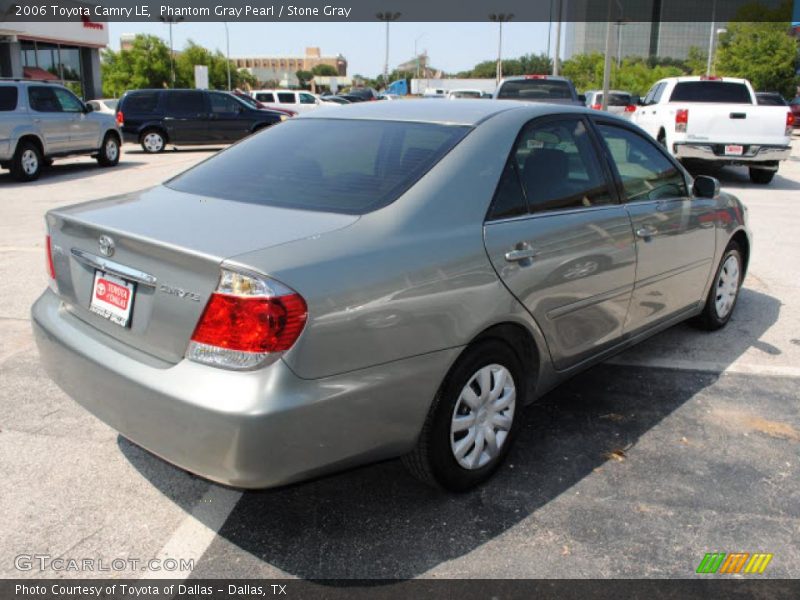 Phantom Gray Pearl / Stone Gray 2006 Toyota Camry LE