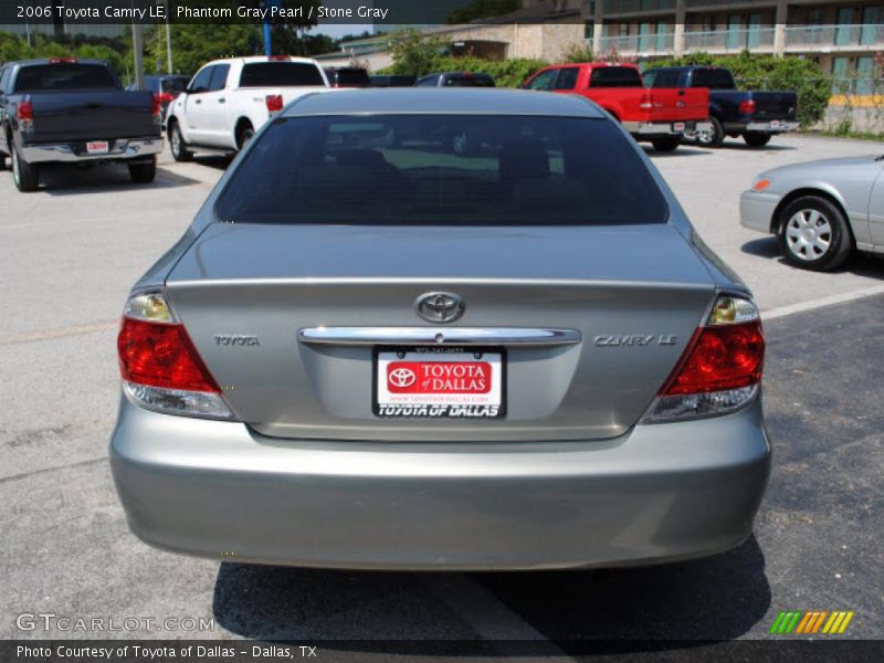 Phantom Gray Pearl / Stone Gray 2006 Toyota Camry LE