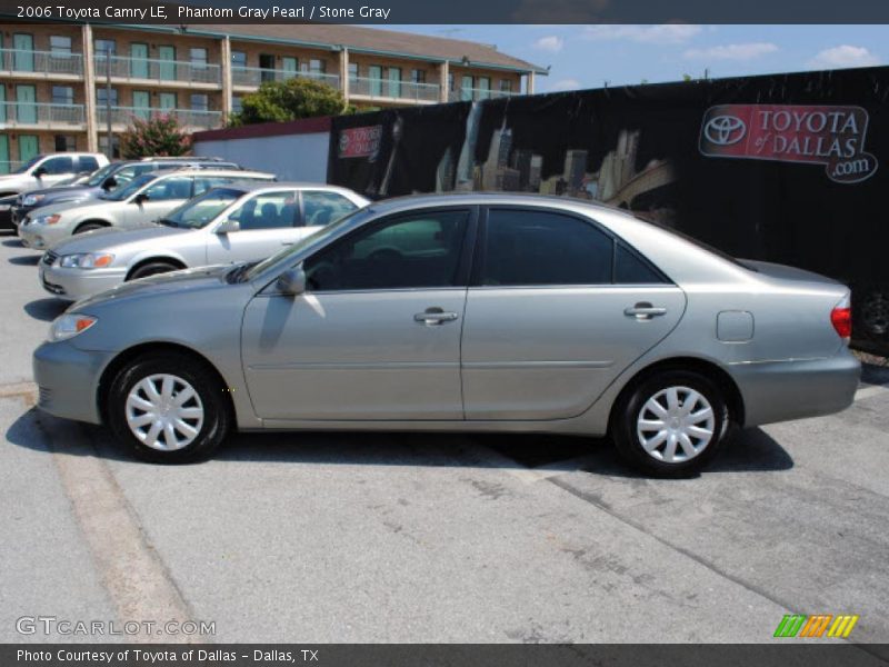 Phantom Gray Pearl / Stone Gray 2006 Toyota Camry LE