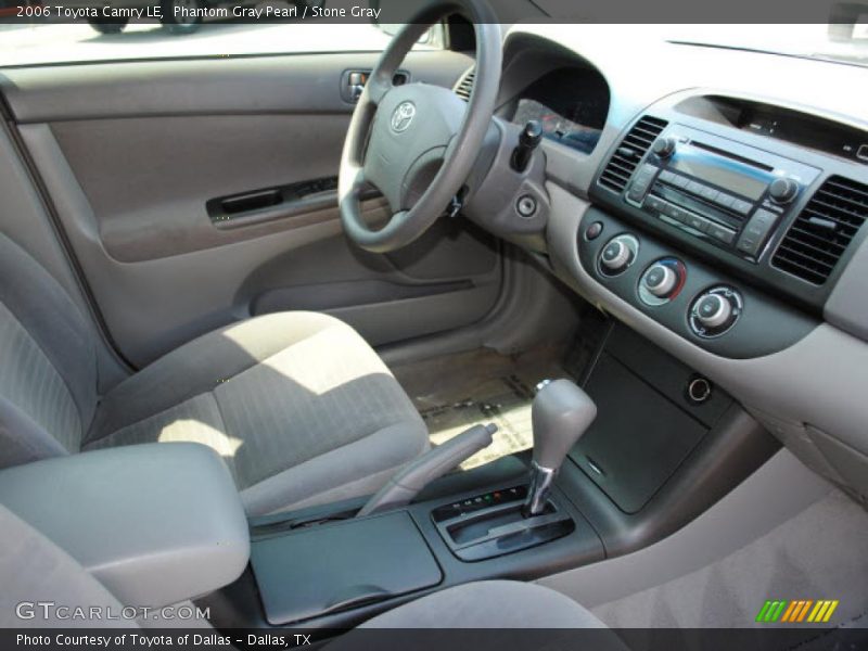 Phantom Gray Pearl / Stone Gray 2006 Toyota Camry LE
