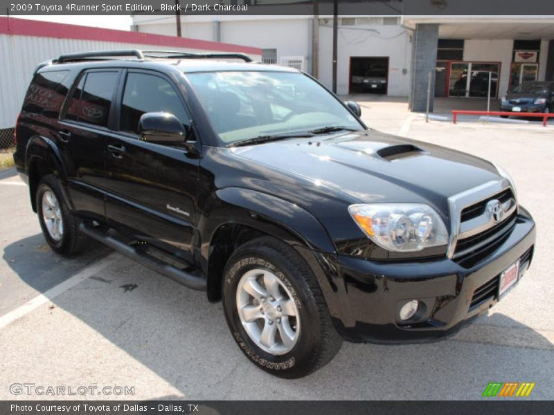 Black / Dark Charcoal 2009 Toyota 4Runner Sport Edition