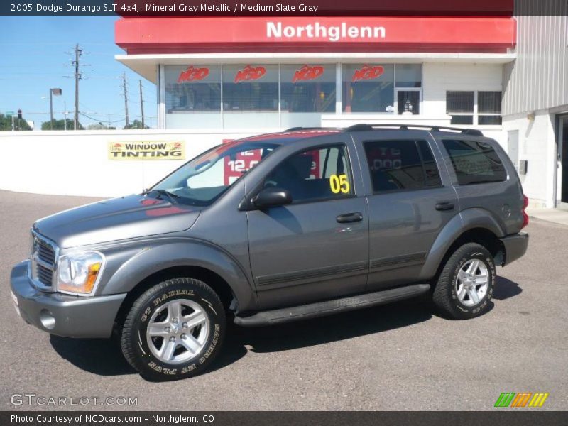 Mineral Gray Metallic / Medium Slate Gray 2005 Dodge Durango SLT 4x4