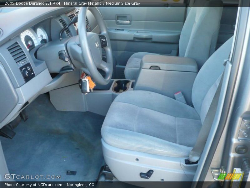 Mineral Gray Metallic / Medium Slate Gray 2005 Dodge Durango SLT 4x4