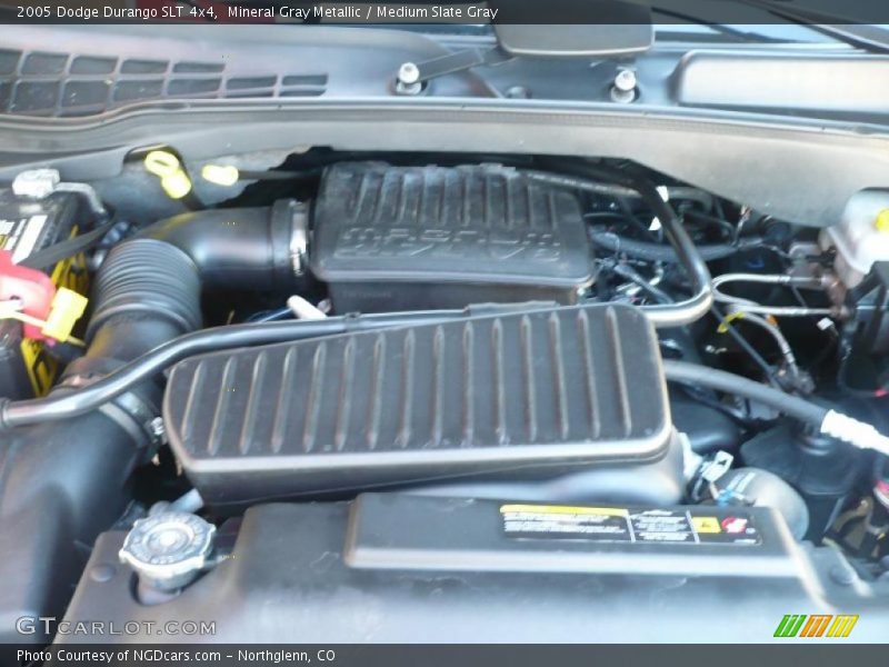 Mineral Gray Metallic / Medium Slate Gray 2005 Dodge Durango SLT 4x4