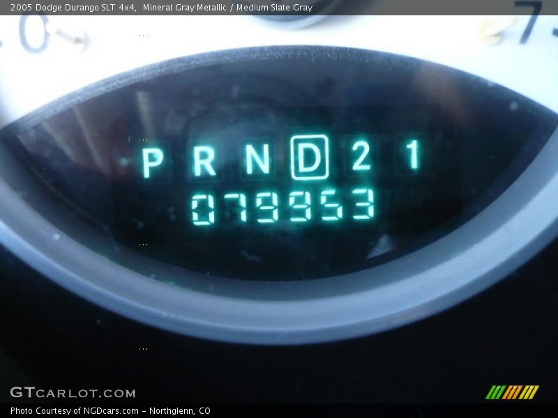 Mineral Gray Metallic / Medium Slate Gray 2005 Dodge Durango SLT 4x4