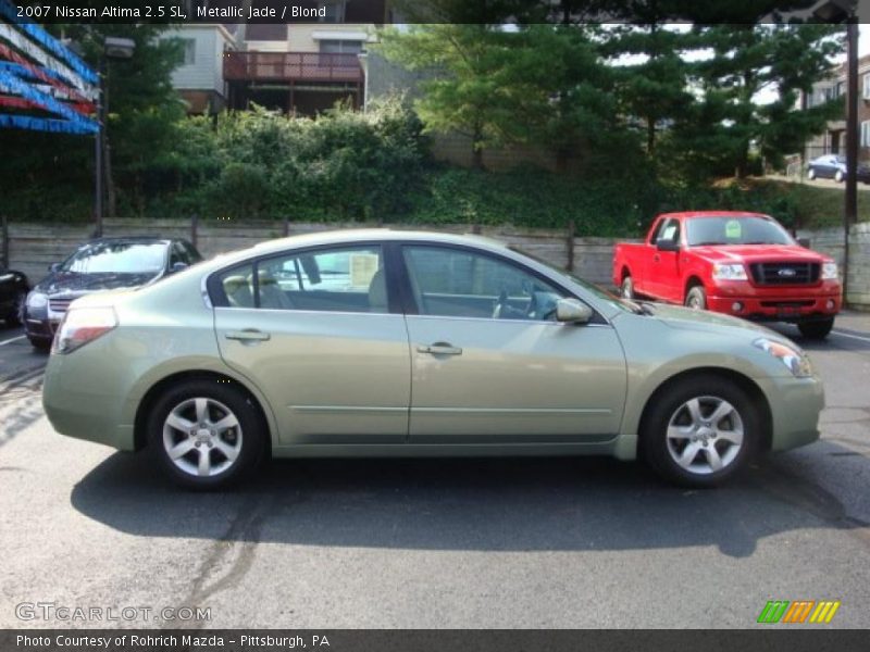 Metallic Jade / Blond 2007 Nissan Altima 2.5 SL