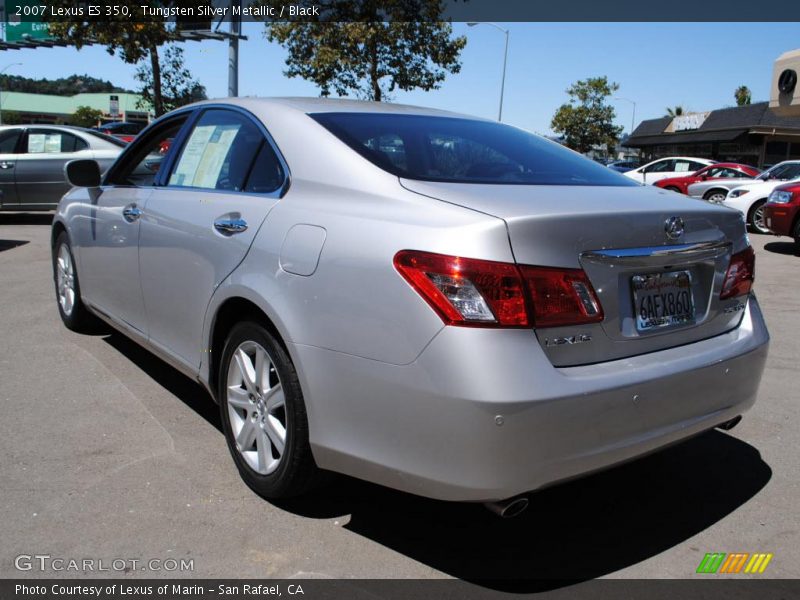 Tungsten Silver Metallic / Black 2007 Lexus ES 350